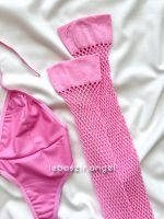 کاستوم فانتزی لاتکس صورتی کد 412 - Image 4