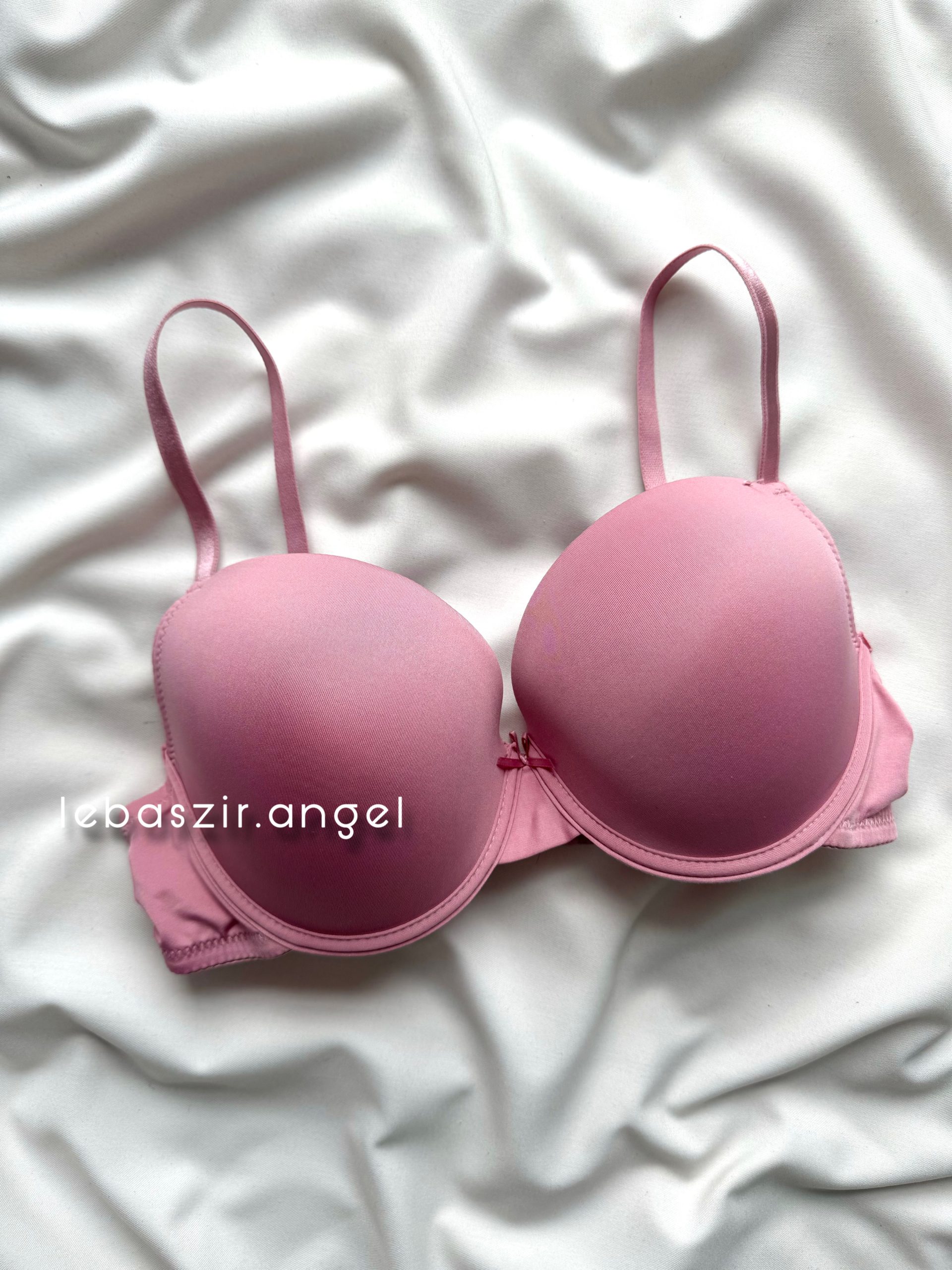 C27582C8-01A1-4F91-9A52-487FB244C76D سوتین اسفنجی صورتی سایز 36 کاپ C - Image 1