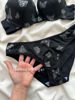 ست اسفنجی پروانه ای مشکی کد 303 - Image 3