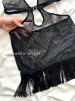 لباس خواب فانتزی پایین ریشدار😻 کد 6006 - Image 8