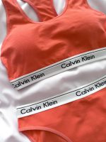 ست نیمتنه و شورت نارنجی Calvin klein - Image 2