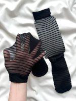 جوراب سه ربع توری