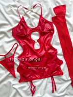 کاستوم فانتزی لاتکس جورابدار😻 کد 285