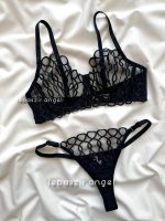 ست توری فنردار مشکی کد 9658