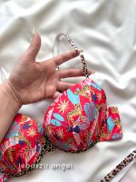 ست اسفنجی بند پلنگی قرمز کد 099 - Image 5