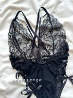 بادی فانتزی بغل بندی مشکی کد 9040 - Image 5