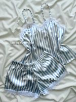 ست تاپ و شلوارک ساتن راهدار