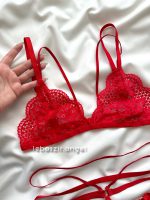 ست فانتزی هارنسی ۳تیکه کد 2505 قرمز - Image 6