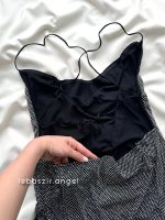 پیراهن تمام نگین پشت بندی😻 کد 4053 - Image 7