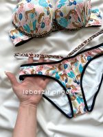 ست اسفنجی بند پلنگی سفید کد 099 - Image 2