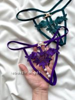 شورت فاق باز مرواریدی🔥 کد 675 - Image 2