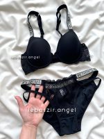 ست اسفنجی بند نگینی ویکتوریا سکرت کد 9060 - Image 3