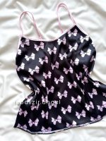 ست تاپ و شلوارک ساتن پاپیونی🎀 - Image 3