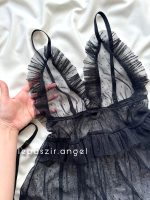 لباس خواب فانتزی خالدار کد 8009 - Image 2