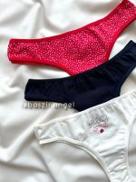 پک ۳تایی شورت نخی توت فرنگی Dominant - Image 3