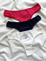 پک ۳تایی شورت نخی توت فرنگی Dominant