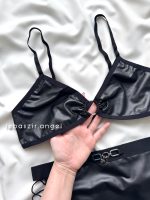 ست نیمتنه و دامن چرمی بغل بندی😻 کد420 - Image 2