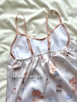 ست تاپ و شلوارک ساتن کیوت😍 - Image 4