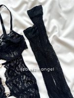 ست فانتزی گیپور جورابدار😍 کد 1249 - Image 3