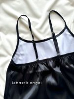 ست تاپ و شلوارک ساتن فلامینگو🦩 - Image 4