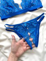 ست فانتزی گیپور فاق باز آبی🔥 کد 322 - Image 2