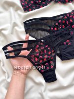 ست گیپور دورگردنی فنردار کد 6100 مشکی - Image 2