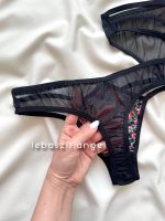 ست گیپور دورگردنی فنردار کد 6100 مشکی - Image 3