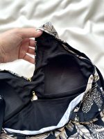 مایو شنا نیم پا مشکی کرم سایز ۴۰ تا ۴۴ - Image 6