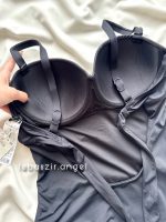 مایو شنا کاپدار مشکی - Image 7