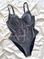 مایو شنا نقره ای سایز ۴۴،۴۶،۴۸