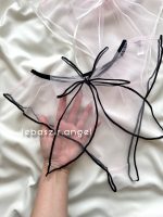 شورت تور شیشه ای پشت پاپیون😍 کد 1134 - Image 2
