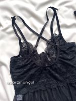 پیراهن فانتزی شکوفه ای با جوراب کد 1201 - Image 6