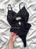 ست بادی، جوراب و دامن مرواریدی مشکی کد 7002 - Image 7
