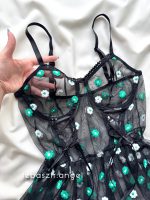 لباس خواب فانتزی گل برجسته فنردار😍 - Image 2