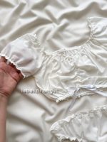 ست نیمتنه و شورت توری کد 2248 - Image 2
