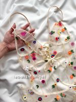 بیلر عروسکی تور شیشه ای کرم - Image 3