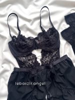 کاستوم فانتزی جورابدار مشکی کد 2074 - Image 3