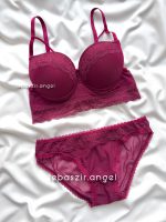 ست اسفنجی جکدار زرشکی