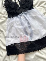 پیراهن فانتزی هارنسی مشکی کد 9049 - Image 4
