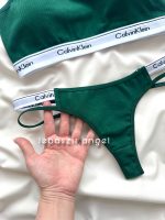ست نیمتنه و شورت اسپرت Calvin Klein سبز کد 5000 - Image 3