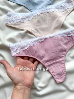 شورت نخی بکلس خالدار - Image 4