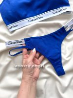 ست نیمتنه و شورت اسپرت Calvin Klein آبی کاربنی کد 5000 - Image 3
