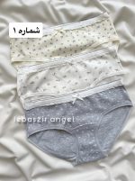 پک ۳تایی شورت نخی طرحدار کد 105