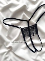 شورت لامبادا ریشدار فاق باز🔥 کد 4094 - Image 2