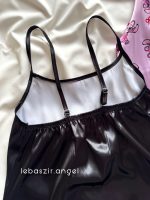 ست تاپ و شلوار ساتن راحتی استیچ کد 8231 - Image 3